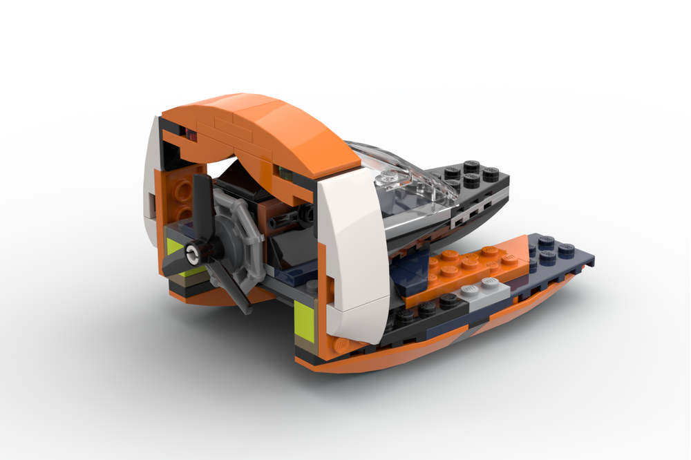 LEGO MOC-186286 60425 Jungle Airboat by Nequmodiva | Rebrickable ...