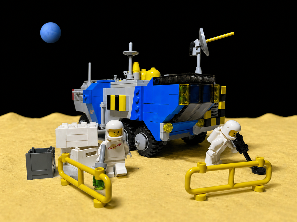 LEGO MOC-186308 Classic Space Research Rover by albiorix | Rebrickable ...