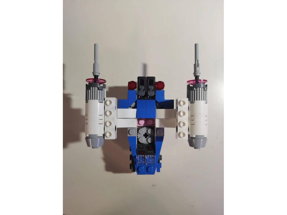 LEGO MOC-186357 Turning Captain Rex Y-wing(75391) into Din