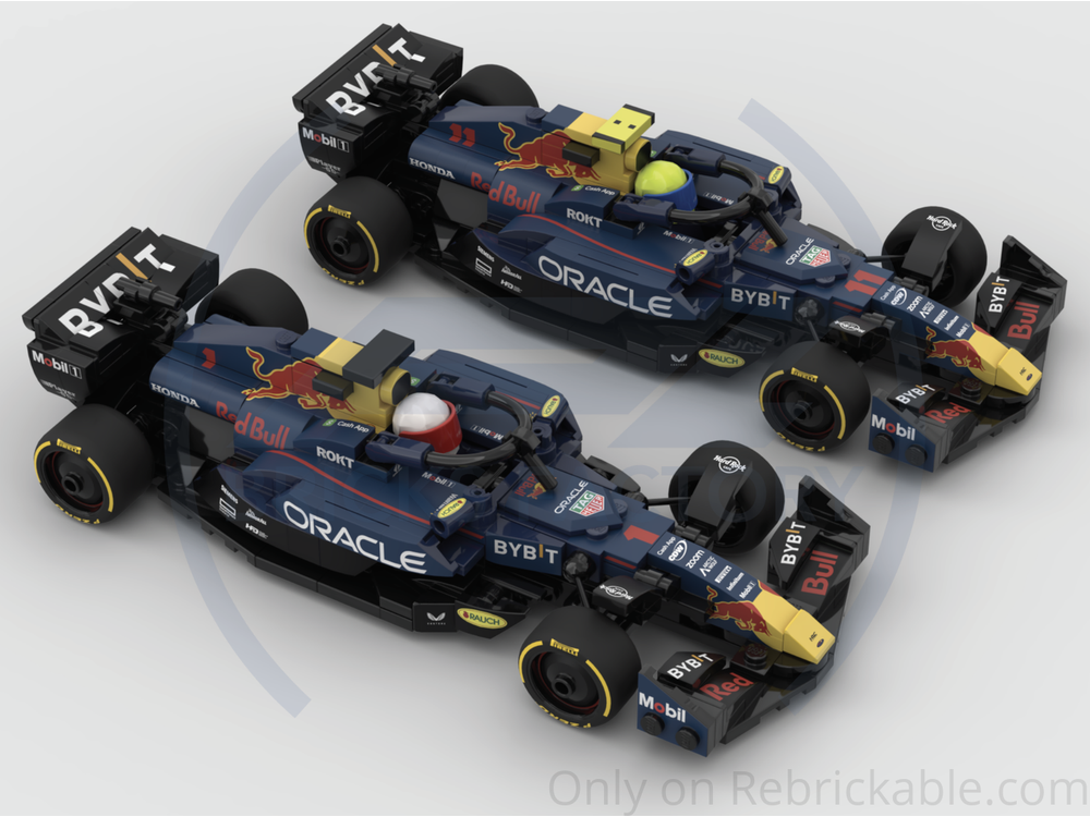 LEGO MOC-186366 F1 Red Bull RB19 by Pit Lane Bricks Factory ...