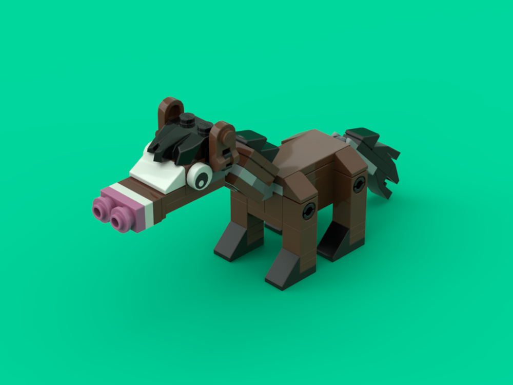 LEGO MOC Chinese Zodiac: Horse by ShrekSkibidiToilet24 | Rebrickable ...