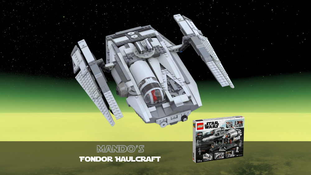 Mando’s Fondor Haulcraft – 75292 Alternative
