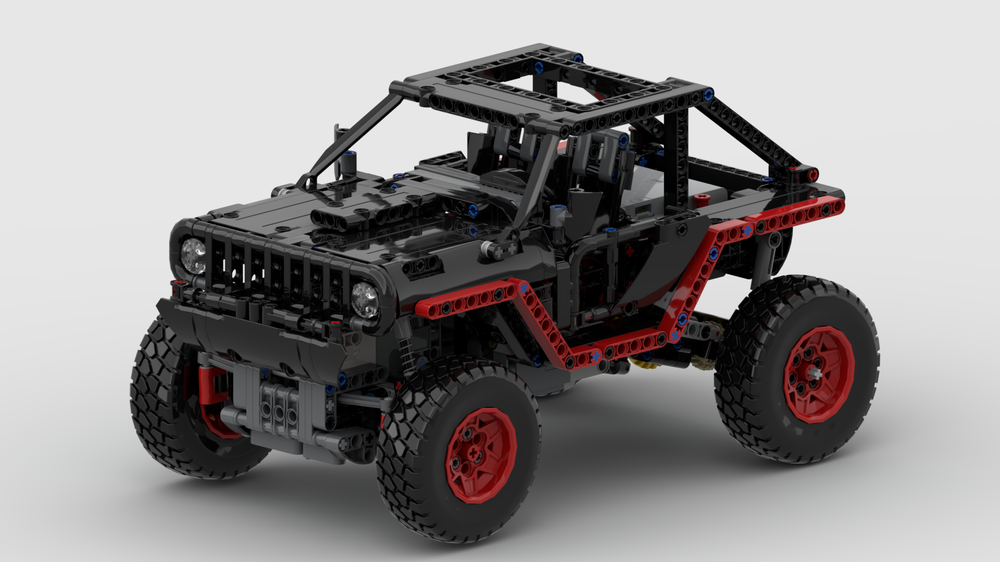 LEGO MOC 4x4 Off-Roader with unusial drive system by SimplyLegoTechnic ...