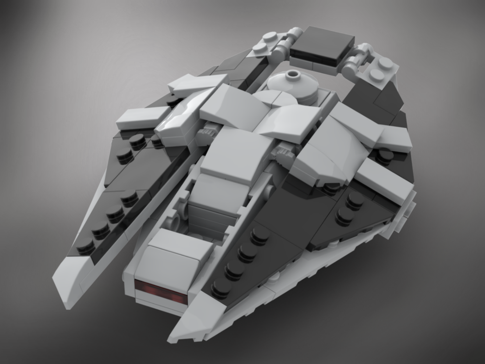 LEGO MOC TIE Reaper Microfighter by Ant0noo | Rebrickable - Build with LEGO