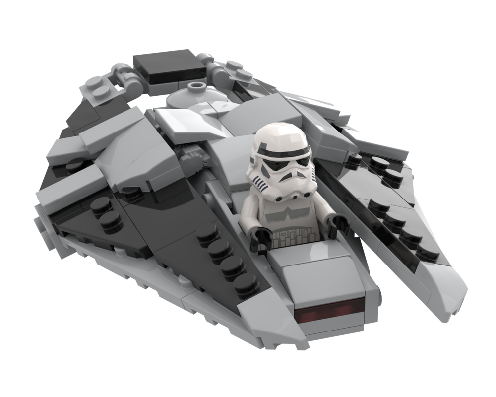 LEGO MOC TIE Reaper Microfighter by Ant0noo | Rebrickable - Build with LEGO