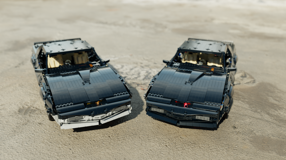 LEGO MOC-186533 Ultimate Knight Rider KITT KARR Bundle by Mr.Platinum ...