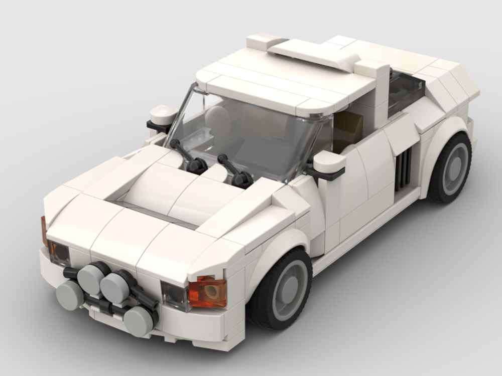 LEGO MOC Moskvich/Aleko 2141-KR (Group B Rally Prototype) by