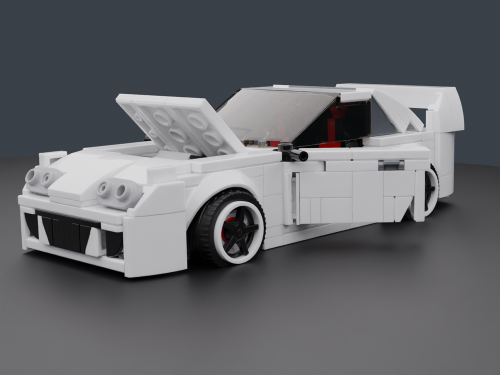 LEGO MOC Toyota Supra Mk4 by themystoman | Rebrickable - Build with LEGO