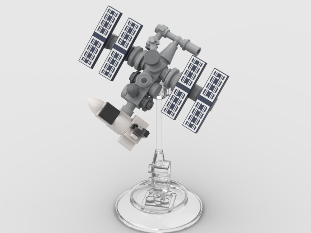 LEGO MOC ISS by Falconeagle117 | Rebrickable - Build with LEGO