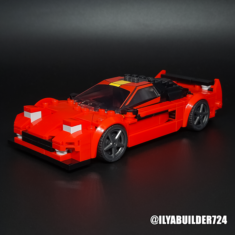 Lego Moc 76914 Honda Nsx By Ilyabuilder724 Rebrickable Build With Lego