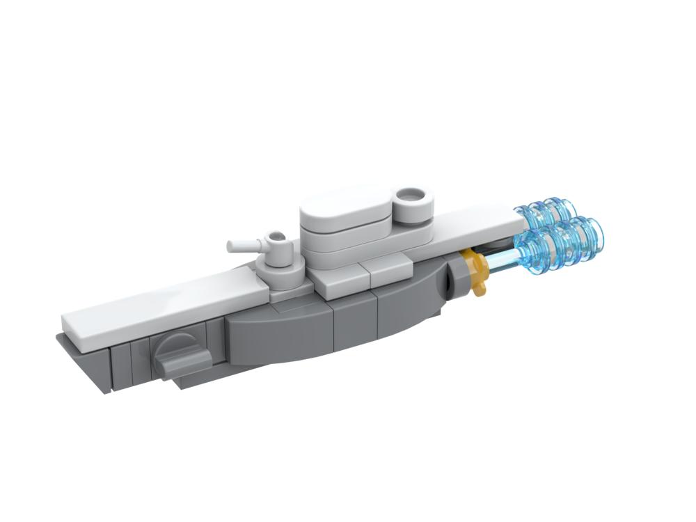 LEGO MOC Mini Submarine by Mirage_ | Rebrickable - Build with LEGO