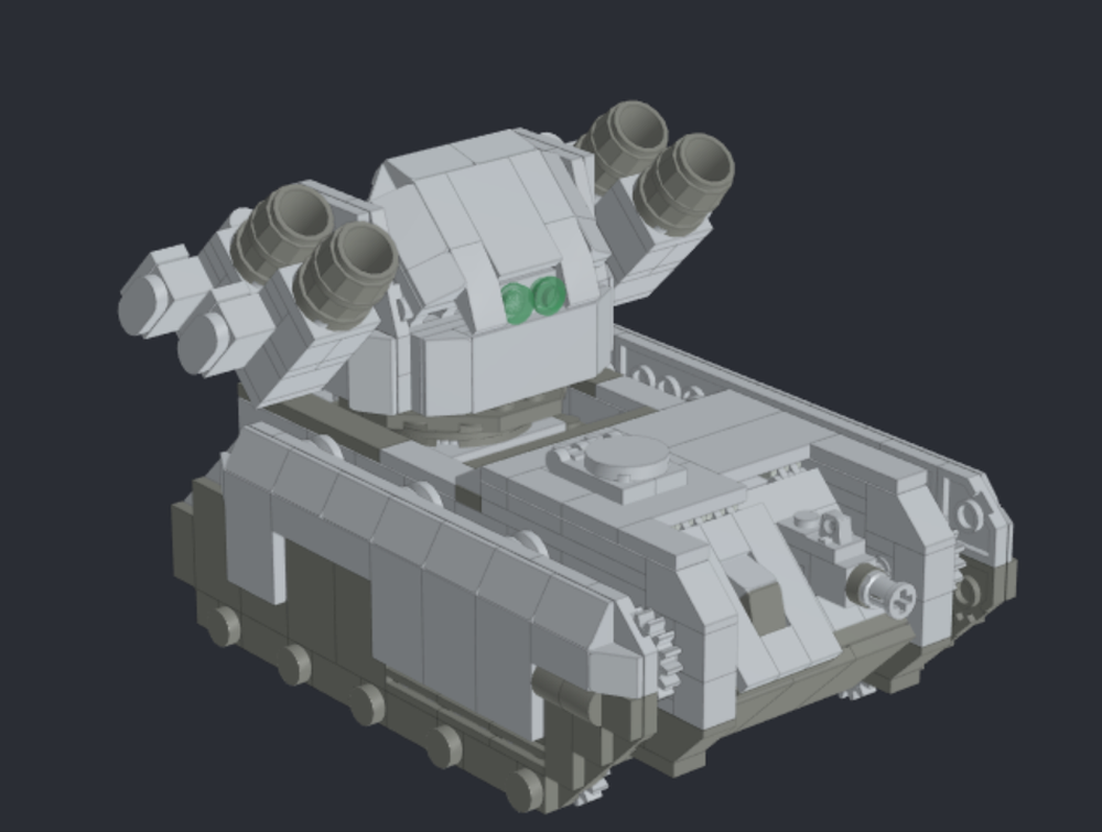 LEGO MOC Astra Militarum Wyvern. Warhammer by Kogi | Rebrickable ...