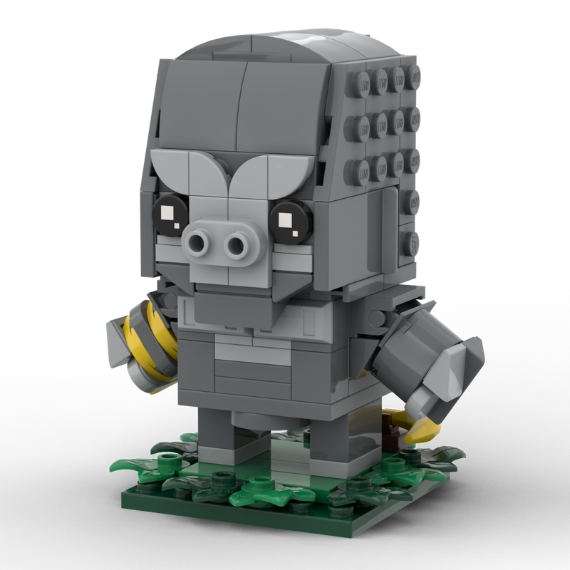 LEGO MOC-186656 Kong - Godzilla x Kong Brickheadz by DinoPete87 ...