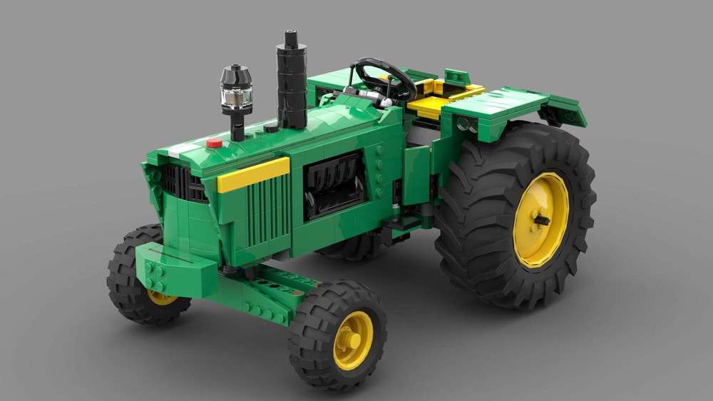 Lego Moc John Deere By Technicmodlr Rebrickable Build With Lego