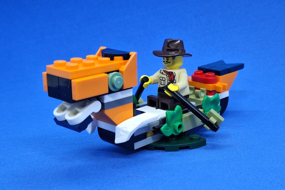 LEGO MOC-186705 60424 Dragon Boat by PeterSzabo | Rebrickable