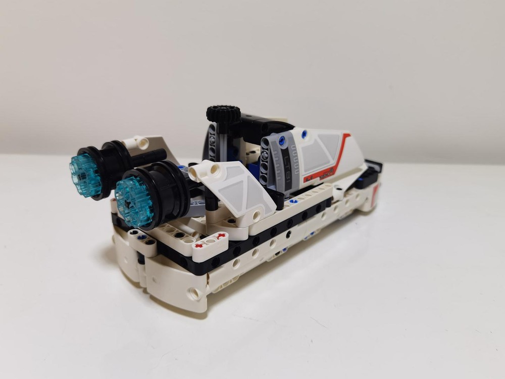 LEGO MOC-186749 42181 seaplane and hovercraft by nofans2