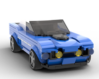1968 Mustang in Blue