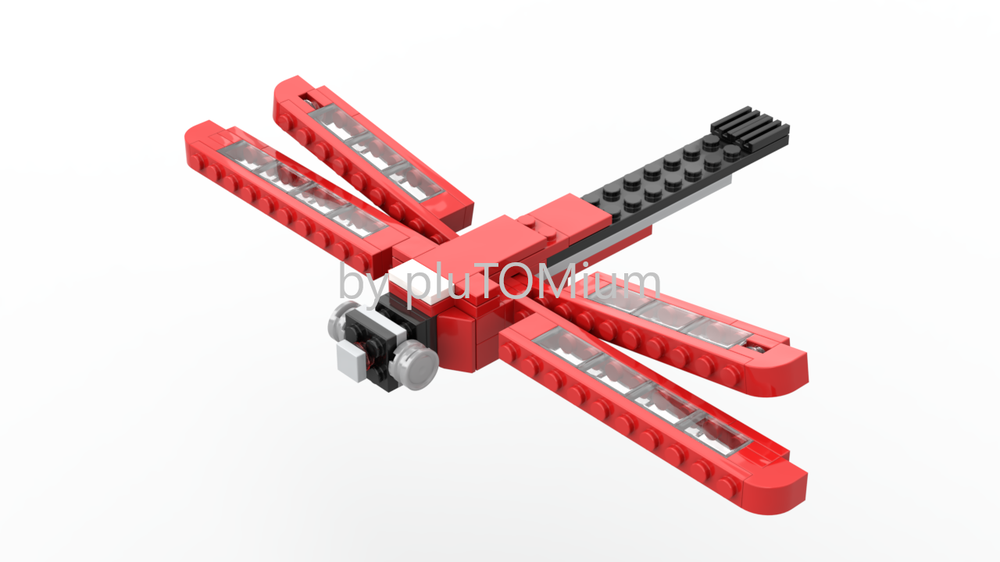 LEGO MOC Dragonfly (LEGO 40220 Alternate) by pluTOMium | Rebrickable ...