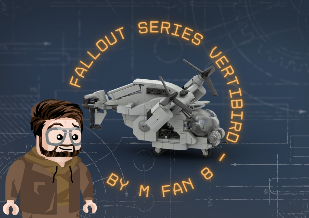 LEGO MOC Vertibird - Fallout series by m_fan_8 | Rebrickable - Build ...