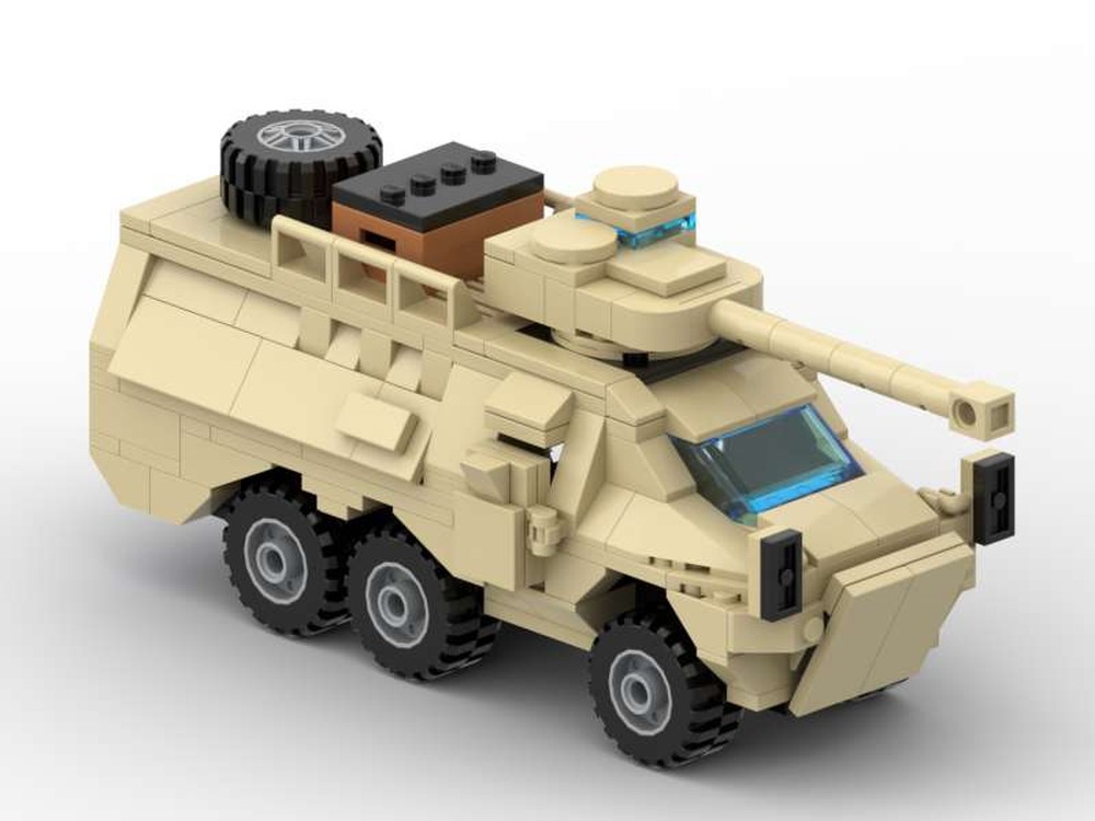 LEGO MOC Ratel 90 by TheEvilCactus | Rebrickable - Build with LEGO