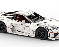 LEGO MOC-186809 Lexus LFA 1:8 by KeplerII | Rebrickable - Build