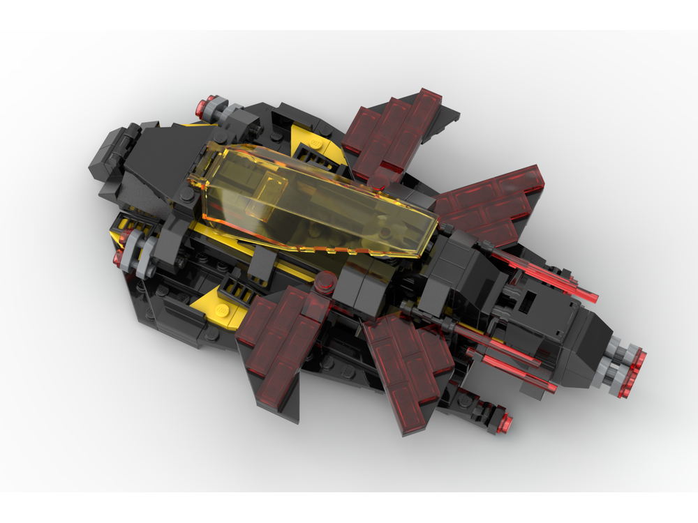 LEGO MOC Space, Blacktron Chaser by pturecki | Rebrickable - Build with ...