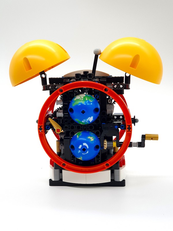 LEGO MOC 42179 alternate alarm clock by alterlego Rebrickable