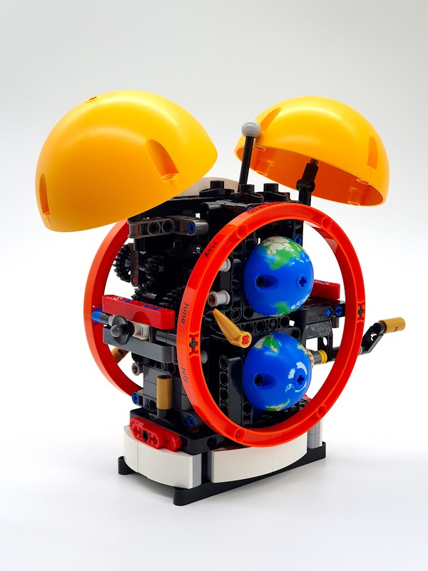 LEGO MOC 42179 alternate alarm clock by alterlego Rebrickable