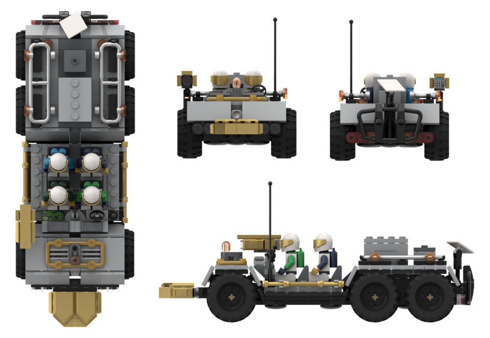 LEGO MOC UVEER (Unpressurized Vacuum Environment Exploration Rover) .io ...