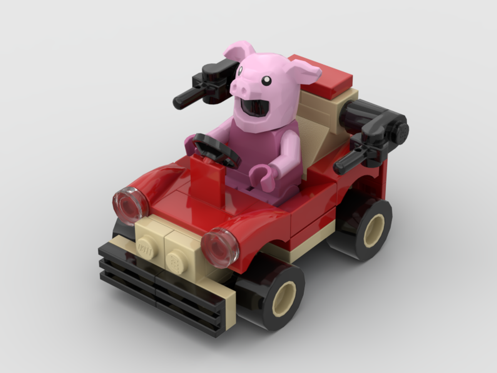 LEGO MOC Pigs war buggy by bloooop | Rebrickable - Build with LEGO