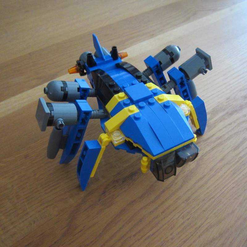 LEGO MOC 4882 Sea spider by drosse | Rebrickable - Build with LEGO