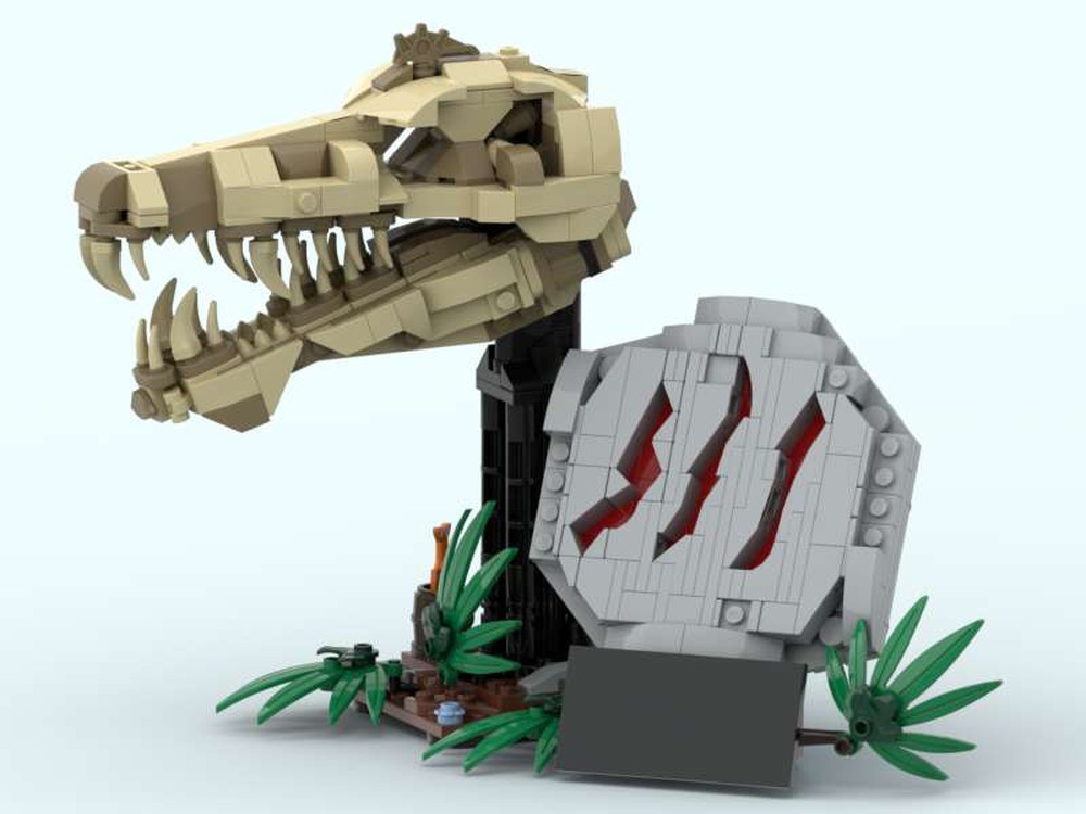 LEGO MOC Dinosaur Fossils: Spinosaurus by Monstermonsoon | Rebrickable ...