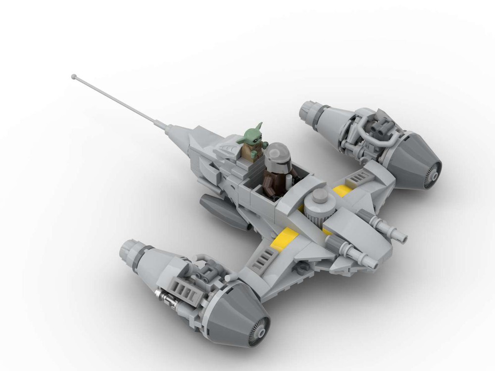 LEGO MOC Mando's N1 Starfighter (Mighty micro version) by brick_art ...