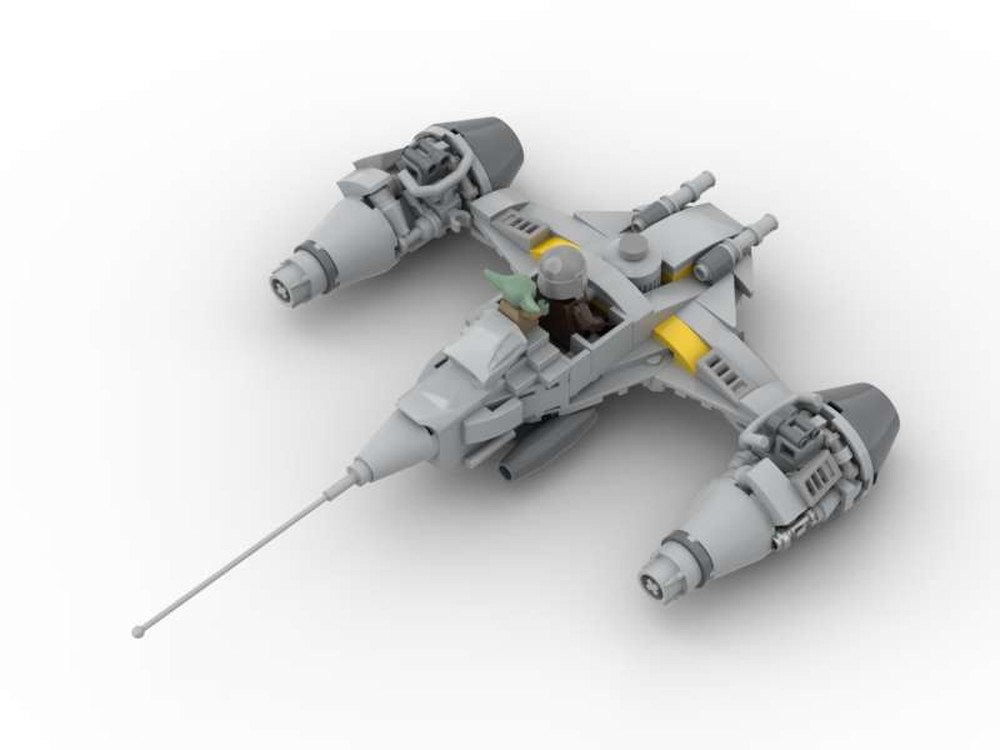 LEGO MOC Mando's N1 Starfighter (Mighty micro version) by brick_art ...