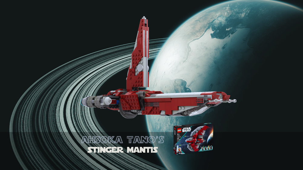LEGO MOC-187011 Ahsoka Tano's Stinger Mantis - 75362 alternative