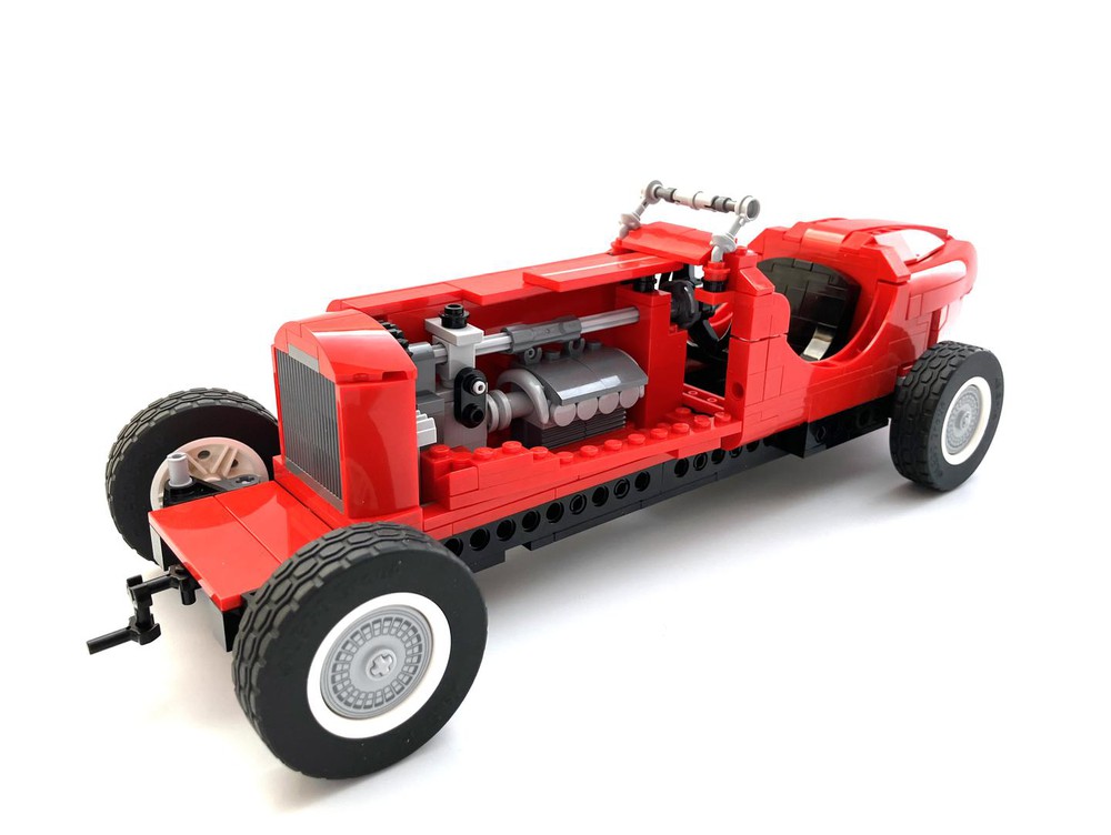 LEGO MOC 10321 Alfa Romeo P3 by inidatti | Rebrickable - Build with LEGO