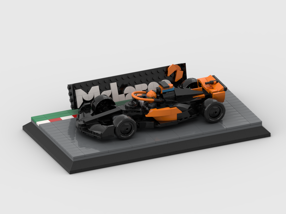LEGO MOC Display for set 76919 - 2023 McLaren Formula 1 Car by