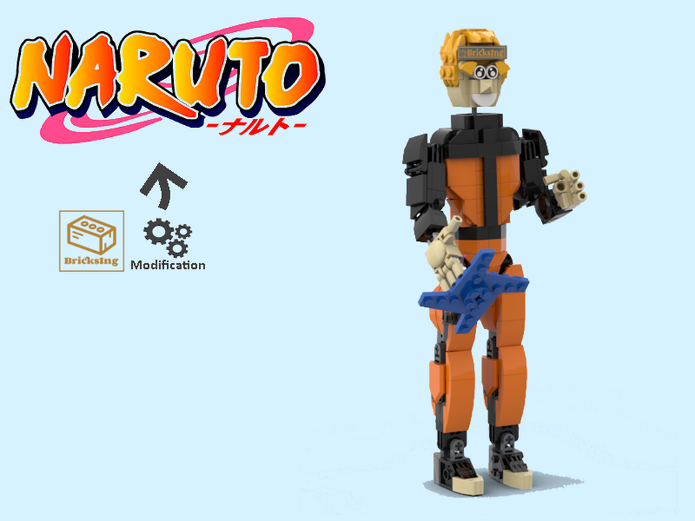 LEGO MOC Naruto - Naruto - Large Body Modification by bricksIng ...