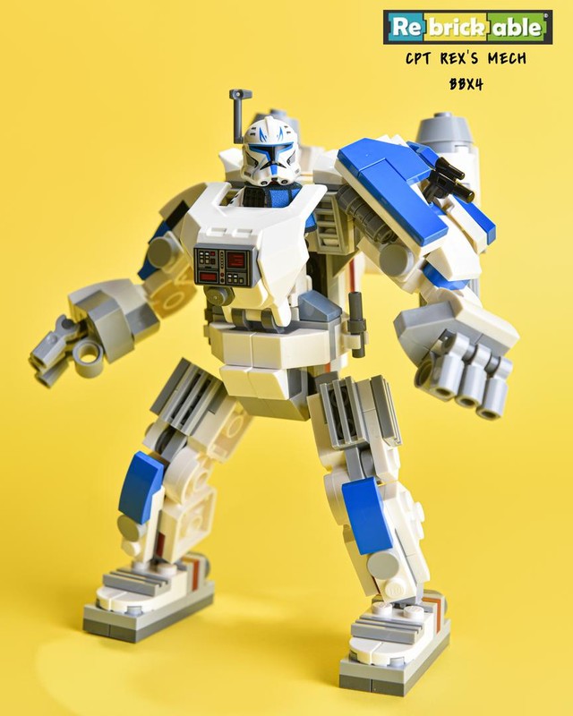 LEGO MOC-187060 Cpt Rex's Mech (75390 + 75391 alternative) by BBX4