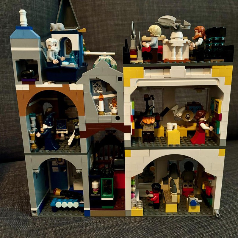 LEGO MOC Diagon Alley LEGO Store, Twinkle's Telescopes and Wizard ...