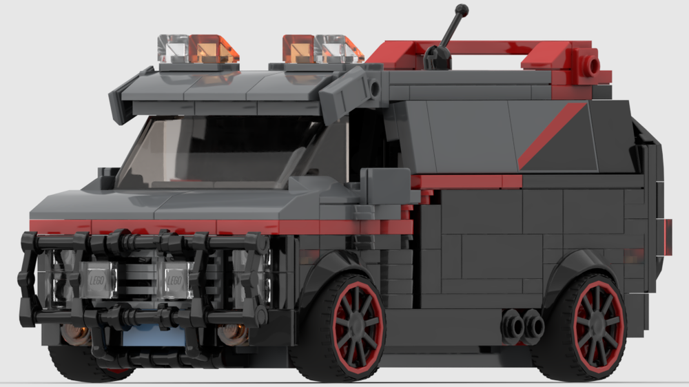 LEGO MOC A-TEAM GMC VANDURA by BystanderBricks44 | Rebrickable - Build ...