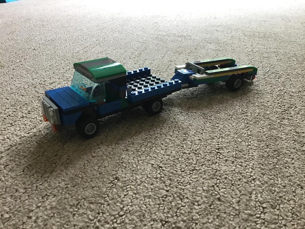 LEGO MOC Truck and trailer by ORBcreations | Rebrickable - Build with LEGO