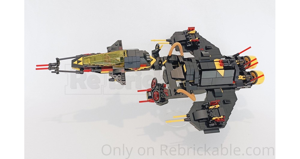 LEGO MOC Renegade Blacktron I remake 6954 by mathtuono