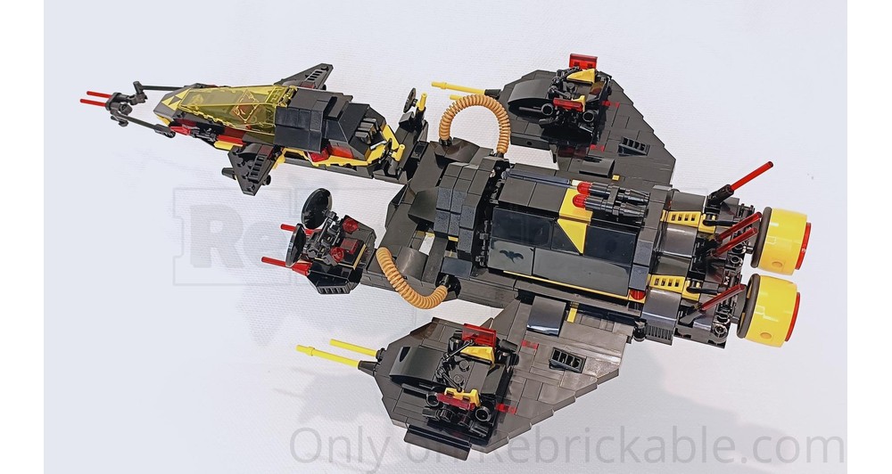 LEGO MOC Renegade Blacktron I remake 6954 by mathtuono