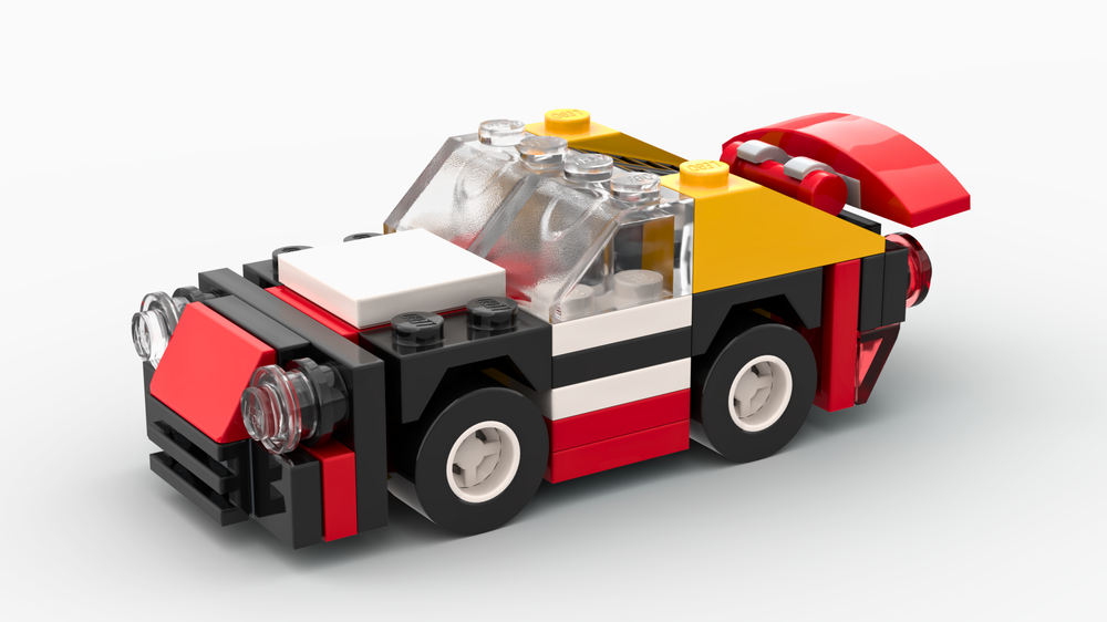 LEGO MOC 11014 Fast car by Lenarex | Rebrickable - Build with LEGO