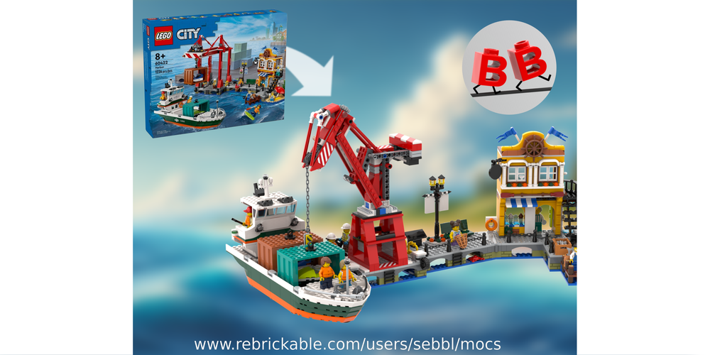 MOC-187138 60422: Level-luffing Crane with 3 Functions