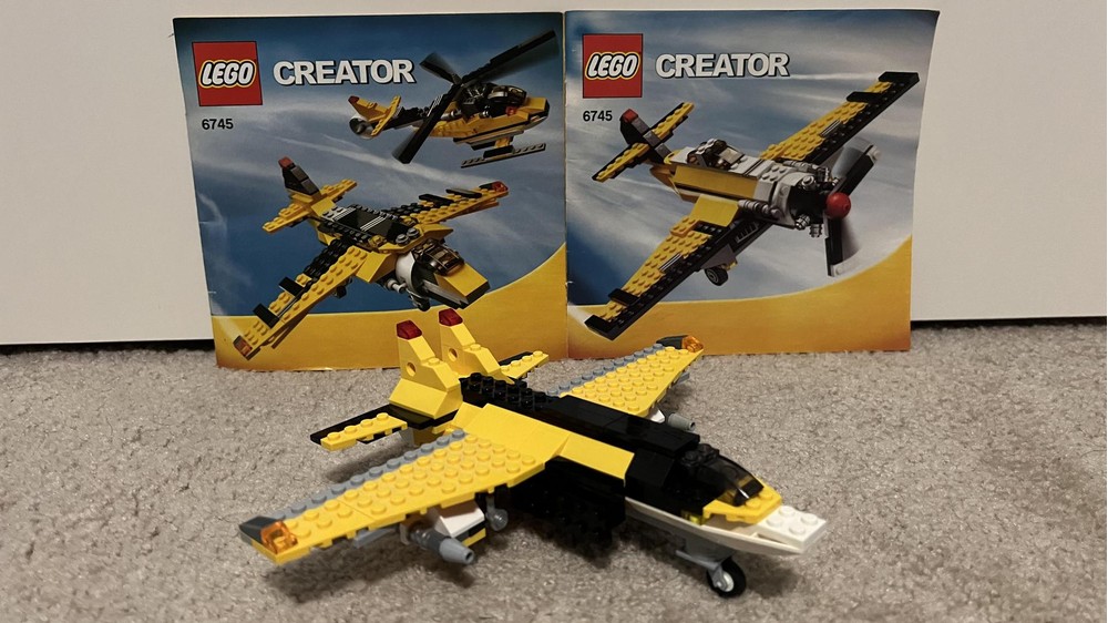 LEGO MOC LEGO MOC 6745 Jet Fighter by CaptainIronsides | Rebrickable - Build with LEGO
