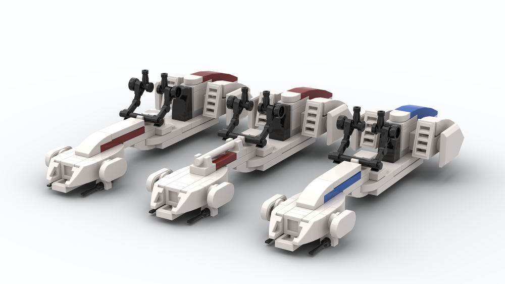 LEGO MOC BARC speeder - 501st Legion, Clone Wars and RoTS by dopty ...