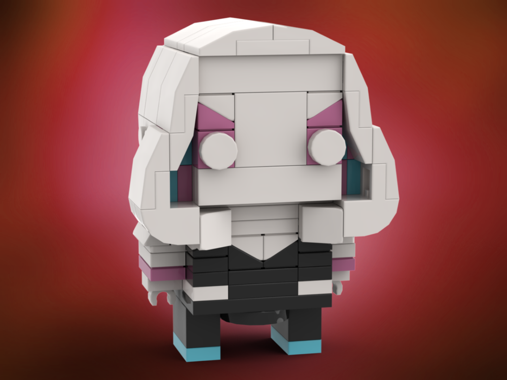 LEGO MOC Spider Woman / Gwen Stacy Brickheadz by Ant0noo | Rebrickable ...