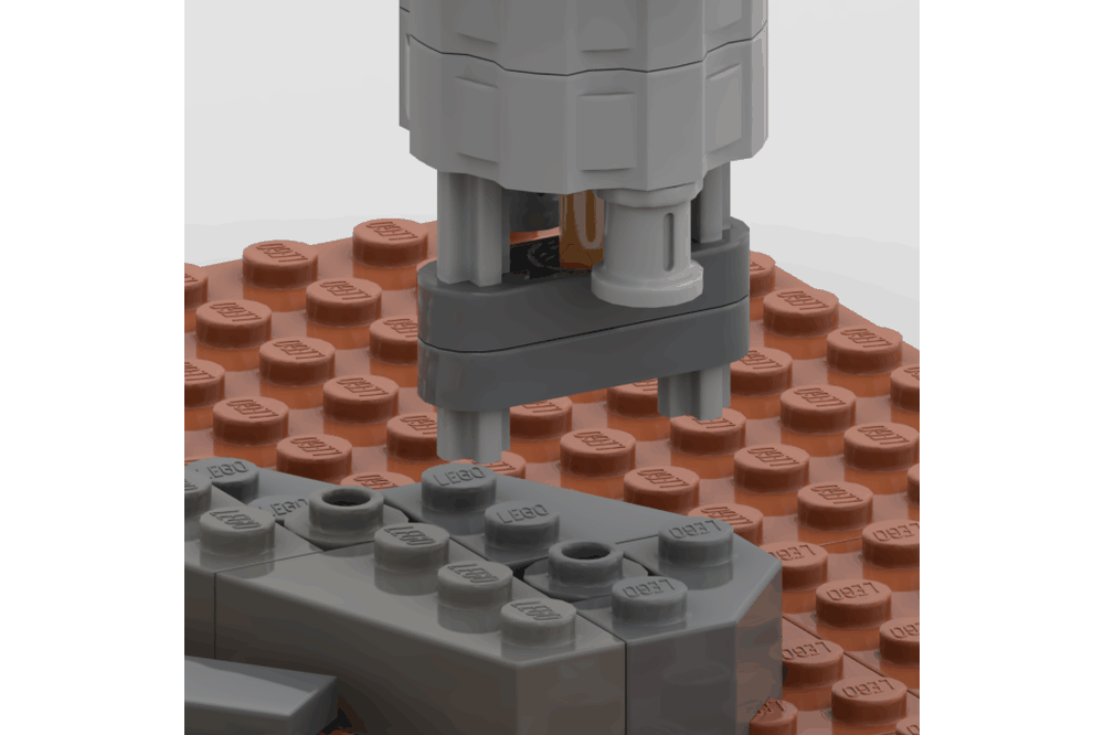 LEGO MOC 42158: Sample collection / release mechanism for drill arm ...